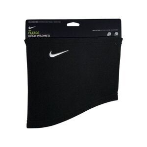 Nike Fleece Neck Gaiter Warmer Black Unisex - New With Tags Swoosh Logo